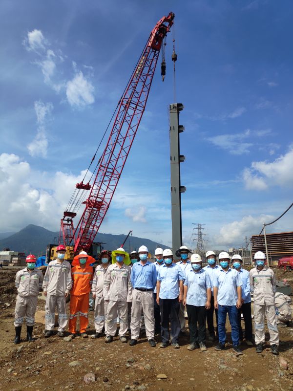 中国二十二冶承建印尼青美邦红土镍矿湿法冶炼工程项目开工